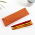 Recycled Leather Pouch - Red