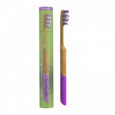 Bambooth Coral Pink Bamboo Toothbrush