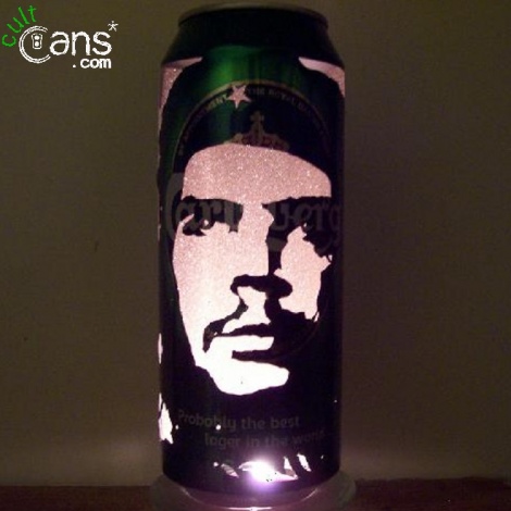 Che Guevara Beer Can Lantern