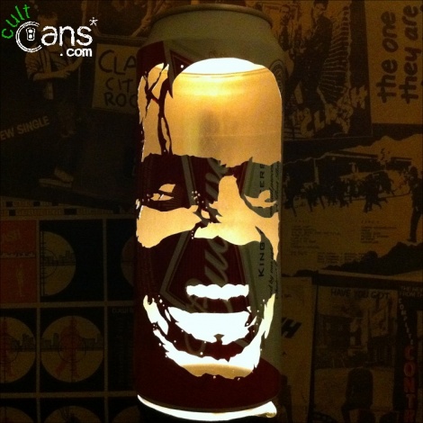 Jack Nicholson Beer Can Lantern