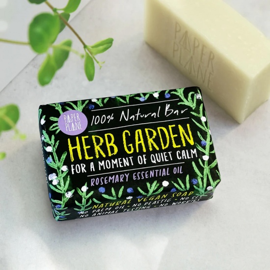 Herb Garden Rosemary Vegan Soap Bar