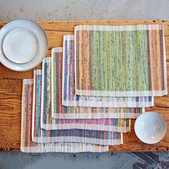 Recycled Newspaper Placemat