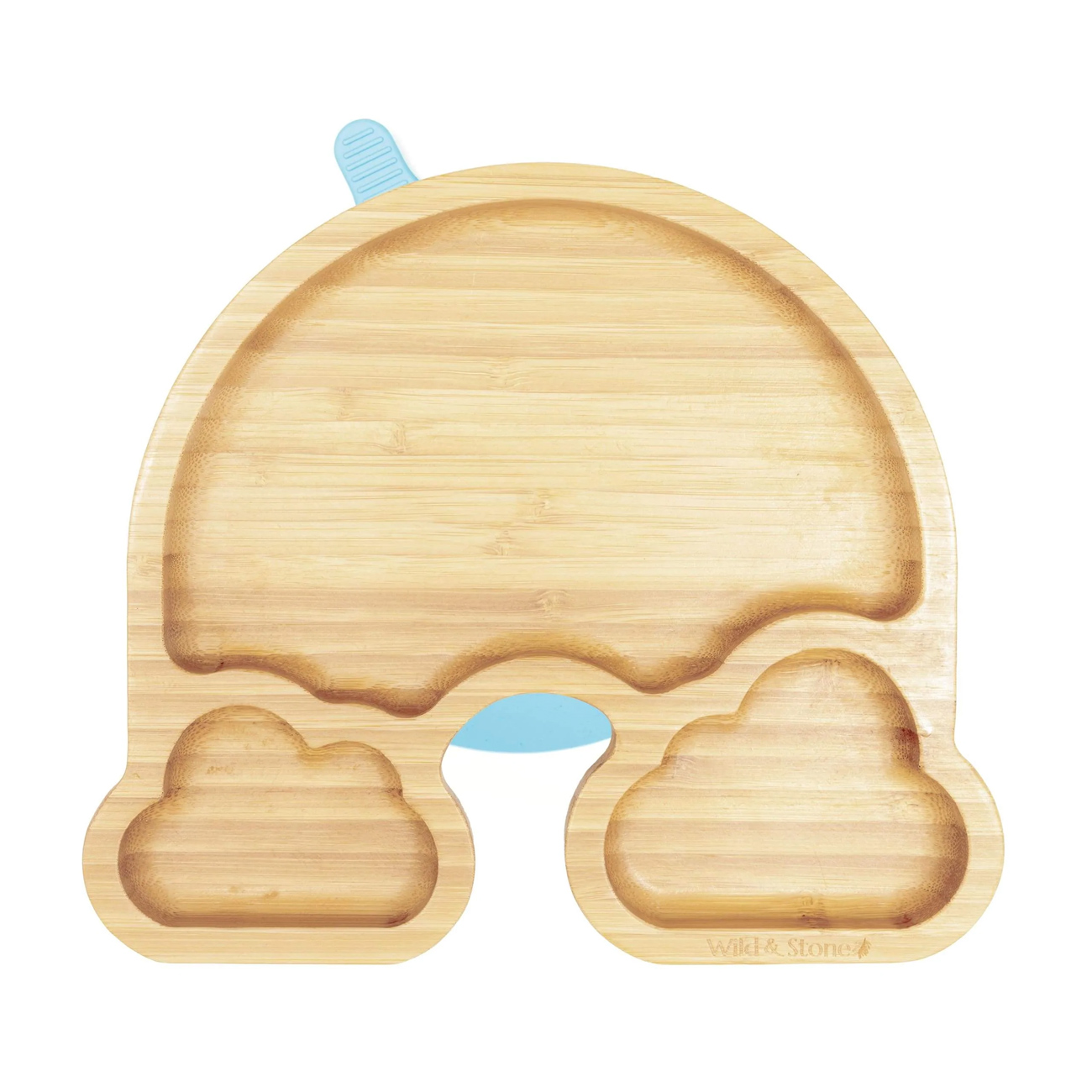 Bamboo Baby Weaning Plate with Suction