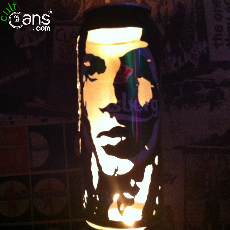 David Gilmour Beer Can Lantern