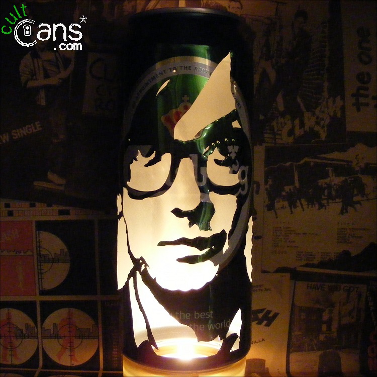 Jarvis Cocker Beer Can Lantern