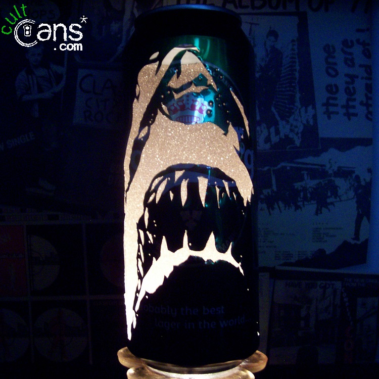 Jaws Beer Can Lantern