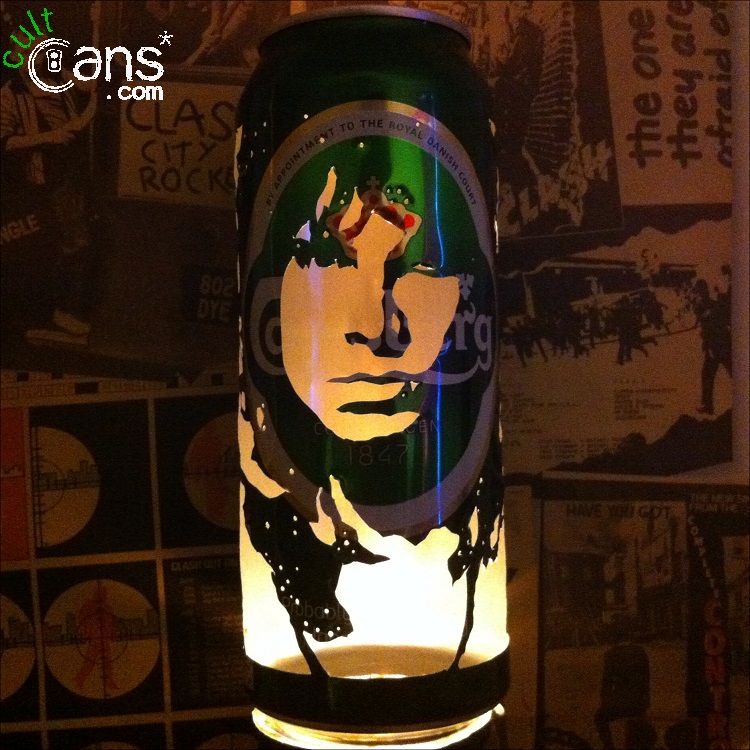 Jim Morrison Beer Can Lantern