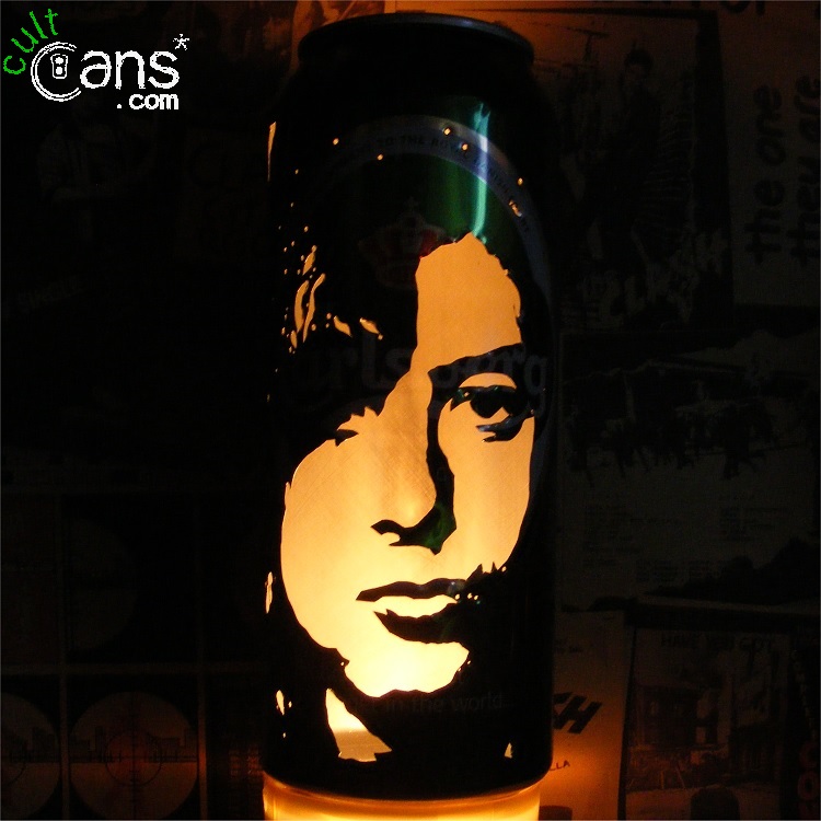 Jimmy Page Beer Can Lantern