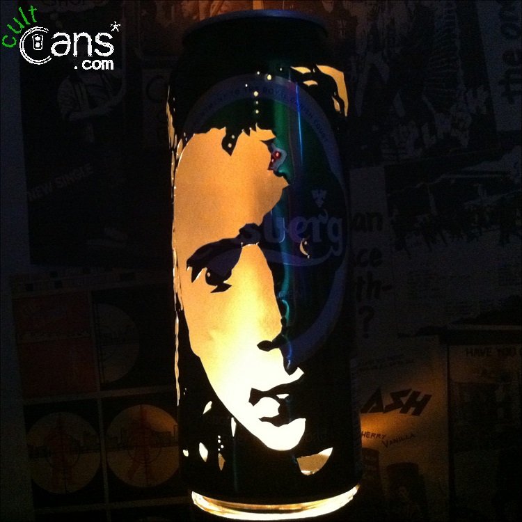 Johnny Rotten Beer Can Lantern