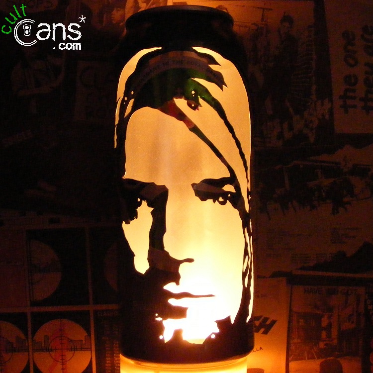 Kurt Cobain Beer Can Lantern