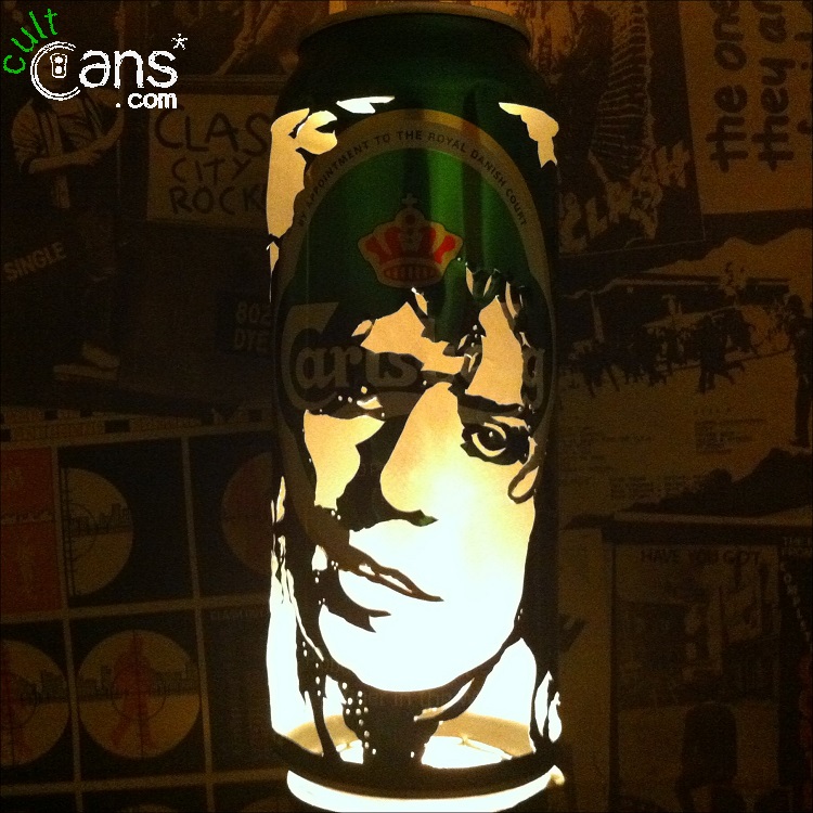 Marc Bolan Beer Can Lantern