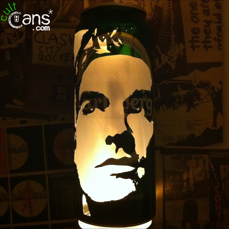 Morrissey Beer Can Lantern