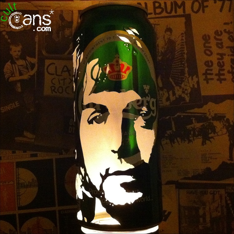 Paul McCartney Beer Can Lantern