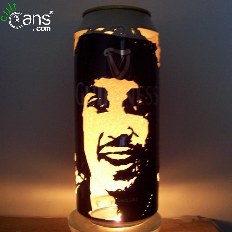 Phil Lynott Beer Can Lantern