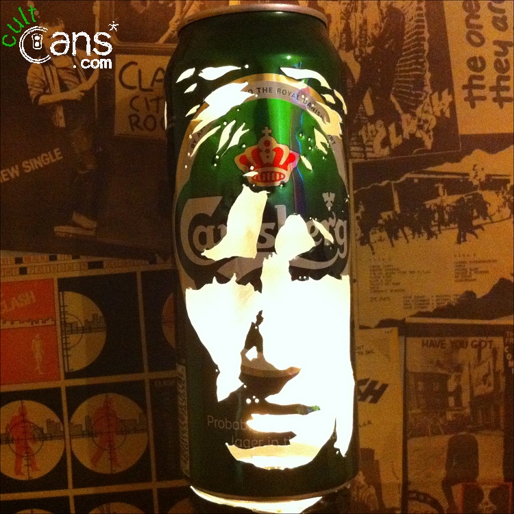 Roger Waters Beer Can Lantern