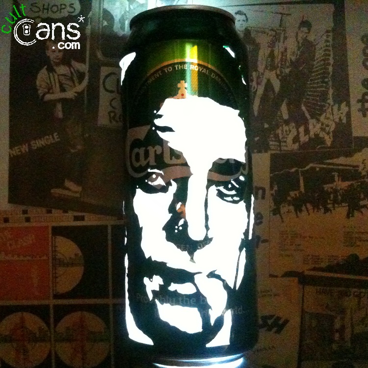 James Bond Beer Can Lantern