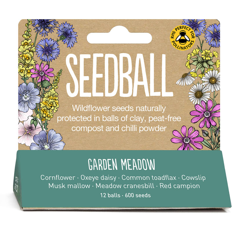 Garden Meadow Seedball Tube