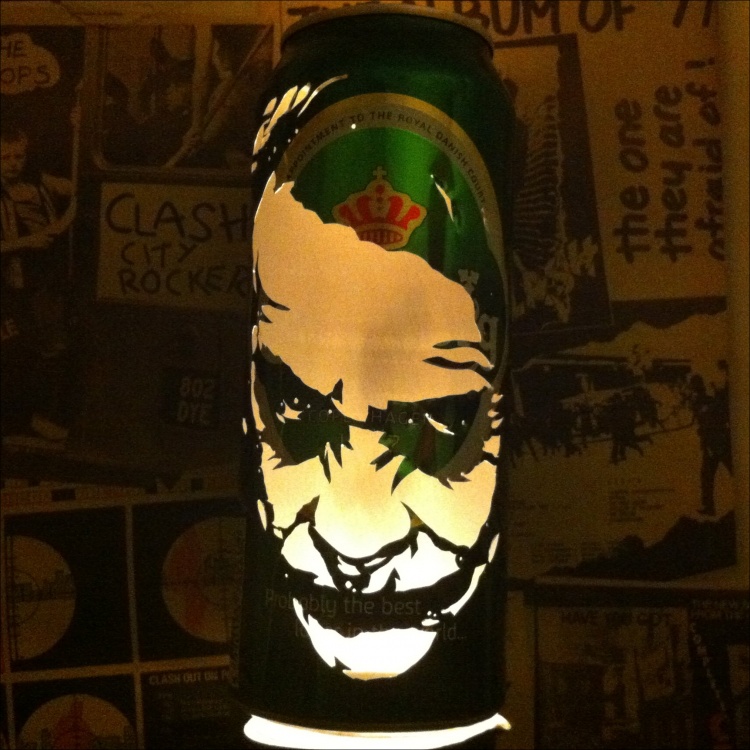 Joker Beer Can