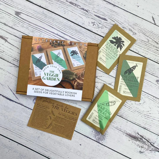 Literary Seeds: The Vegetables - Set of Three Seed Packets