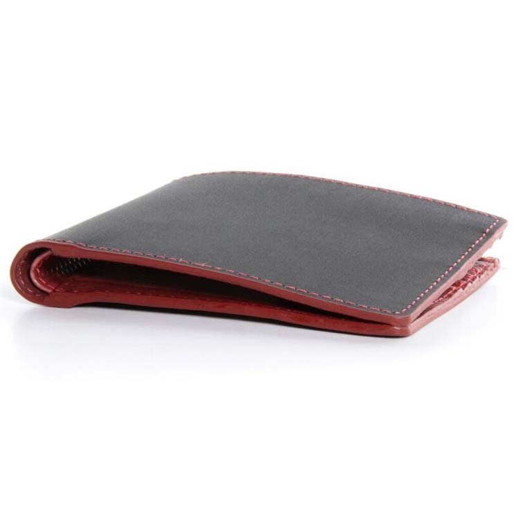 Recycled Black Print Blanket Wallet