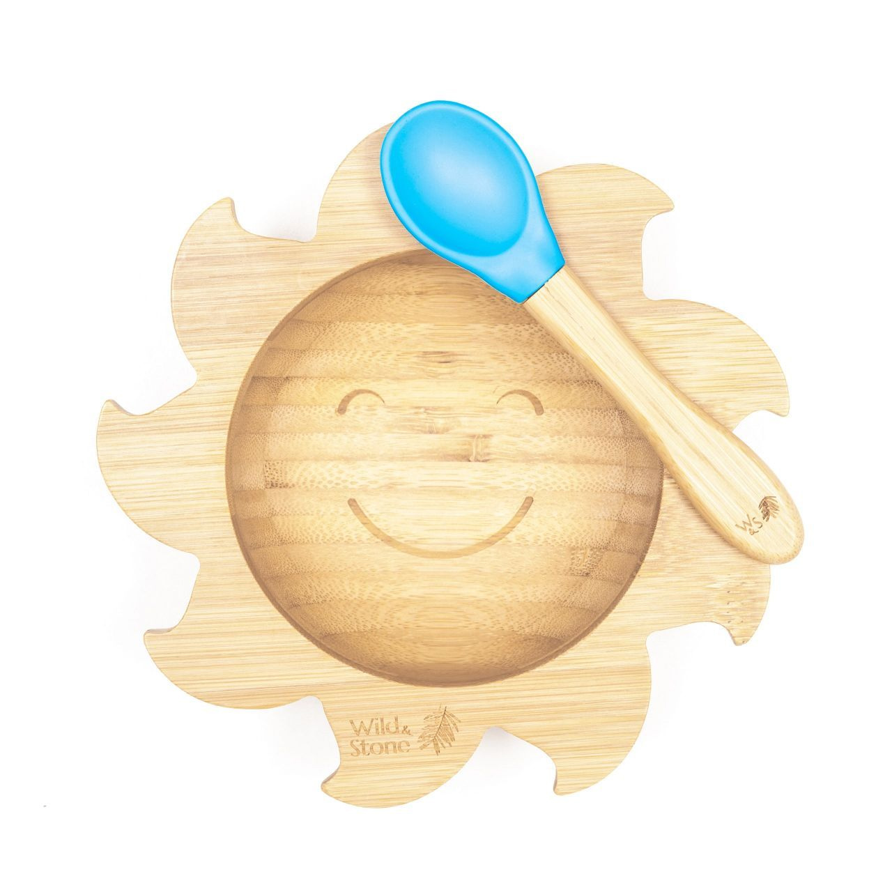 Baby Bamboo Weaning Bowl and Spoon Set - You Are My Sunshine